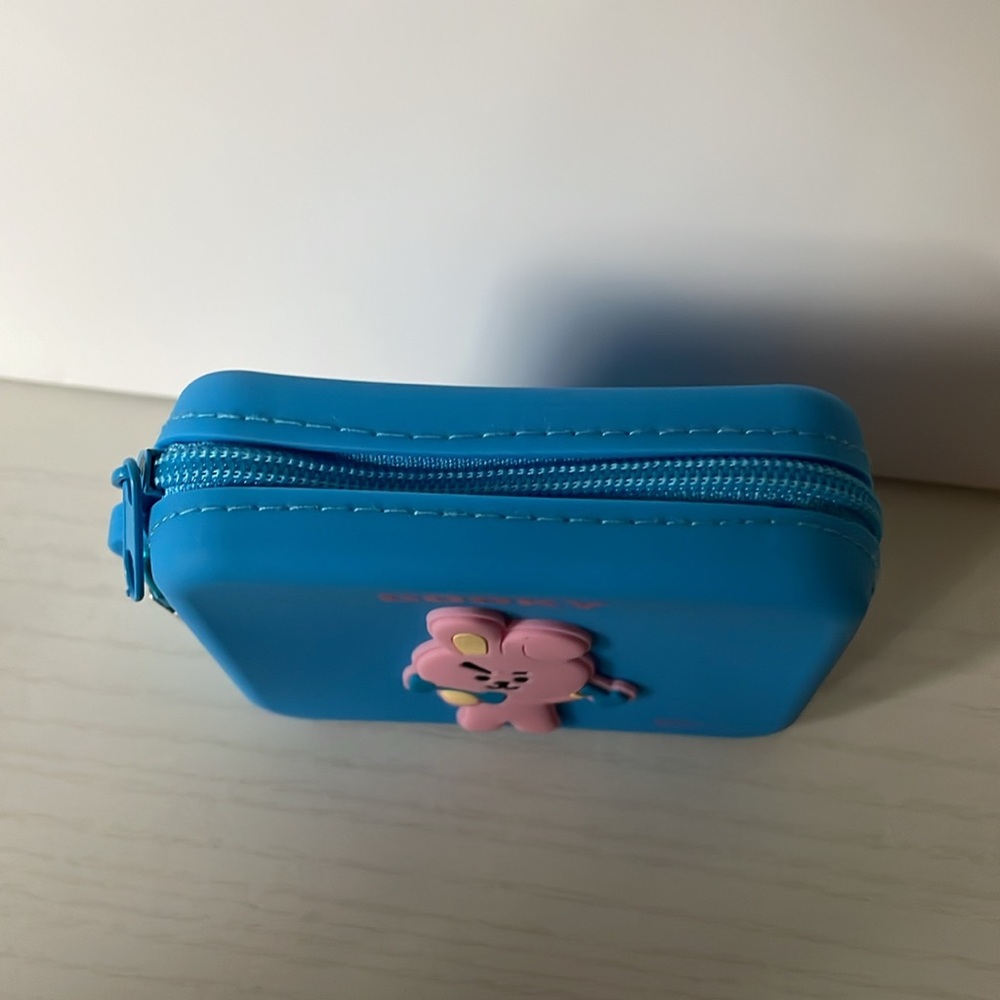 Blue Cooky coin bag - Picture 2 of 2